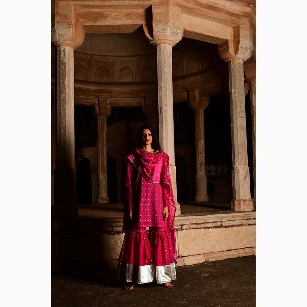 UMRAO (Set of 3-Rani Pink) - Tokree Shop Jaipur