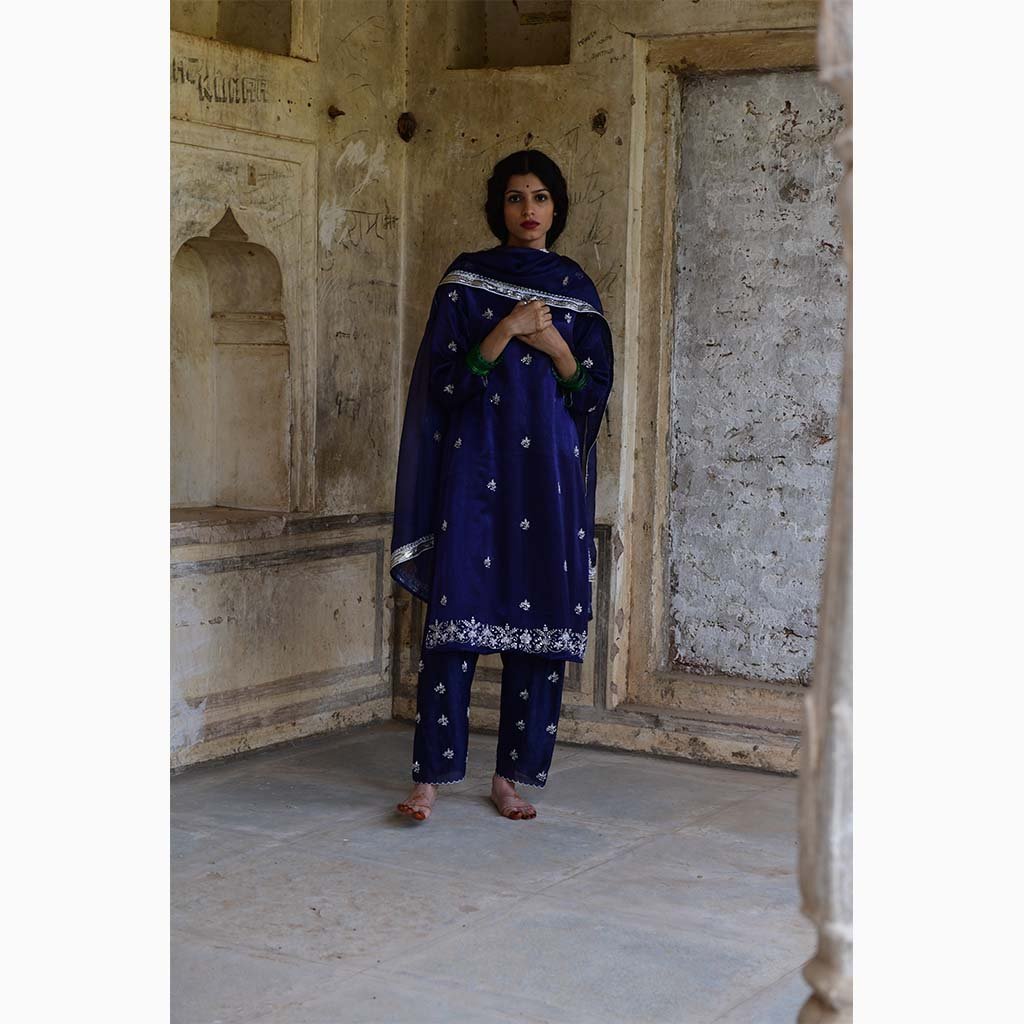 NEELAMANI (Set of 3-Royal Blue) - Tokree Shop Jaipur