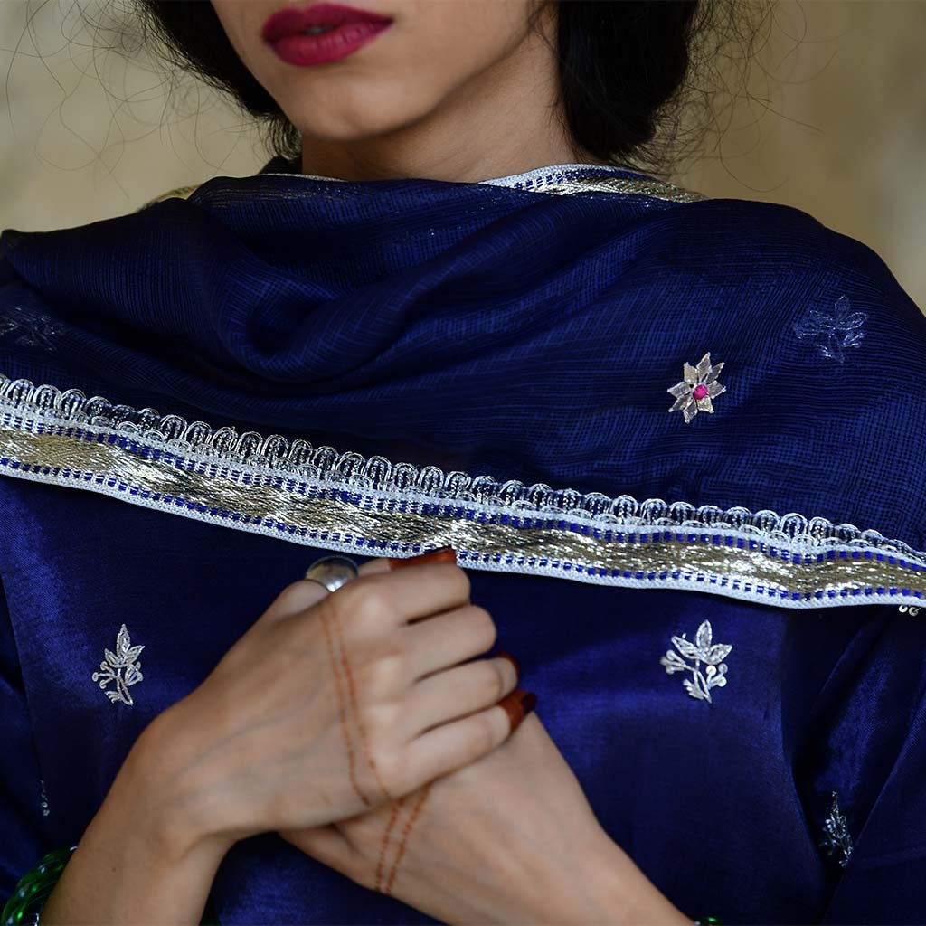 NEELAMANI (Set of 3-Royal Blue) - Tokree Shop Jaipur