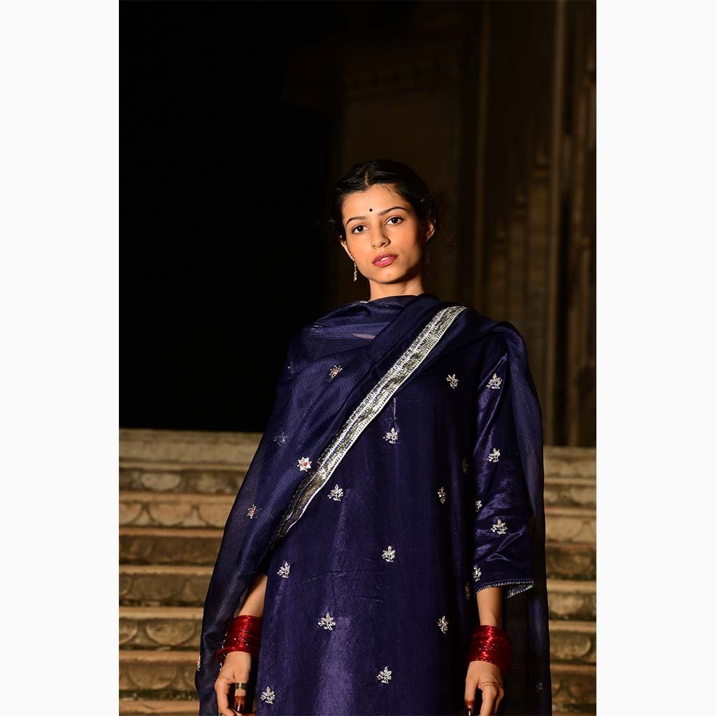 NEELAMANI (Set of 3-Royal Blue) - Tokree Shop Jaipur