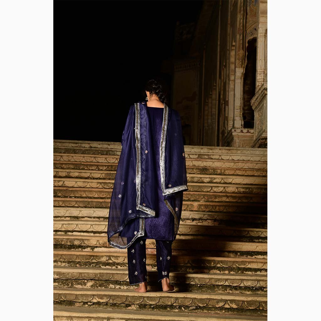 NEELAMANI (Set of 3-Royal Blue) - Tokree Shop Jaipur