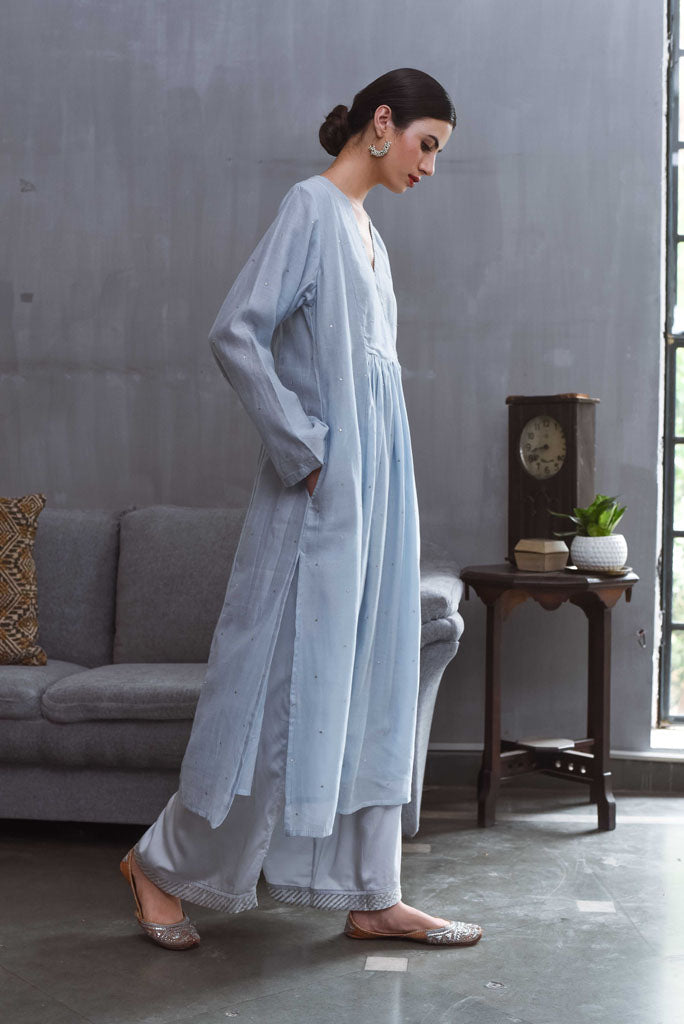 RAMYA (SET OF 2 SKY BLUE)