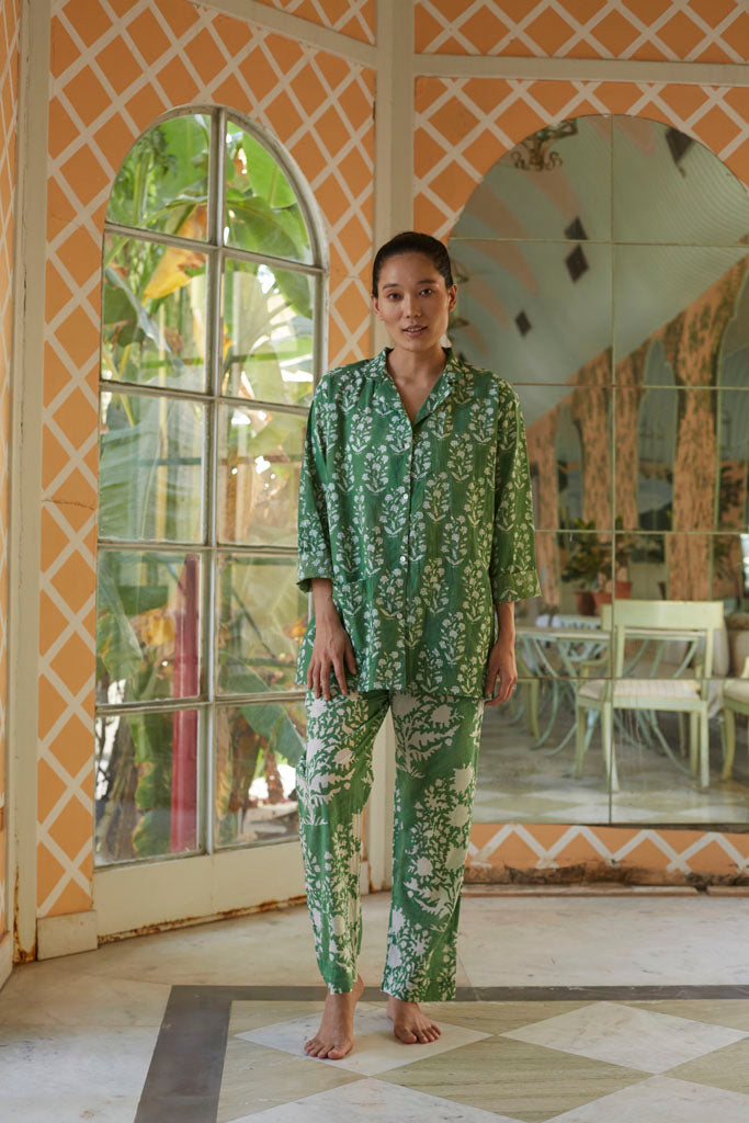 SIRENUSE CO-ORD SET OF 2 (EMERALD)