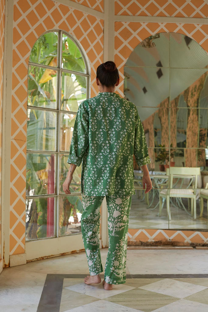 SIRENUSE CO-ORD SET OF 2 (EMERALD)