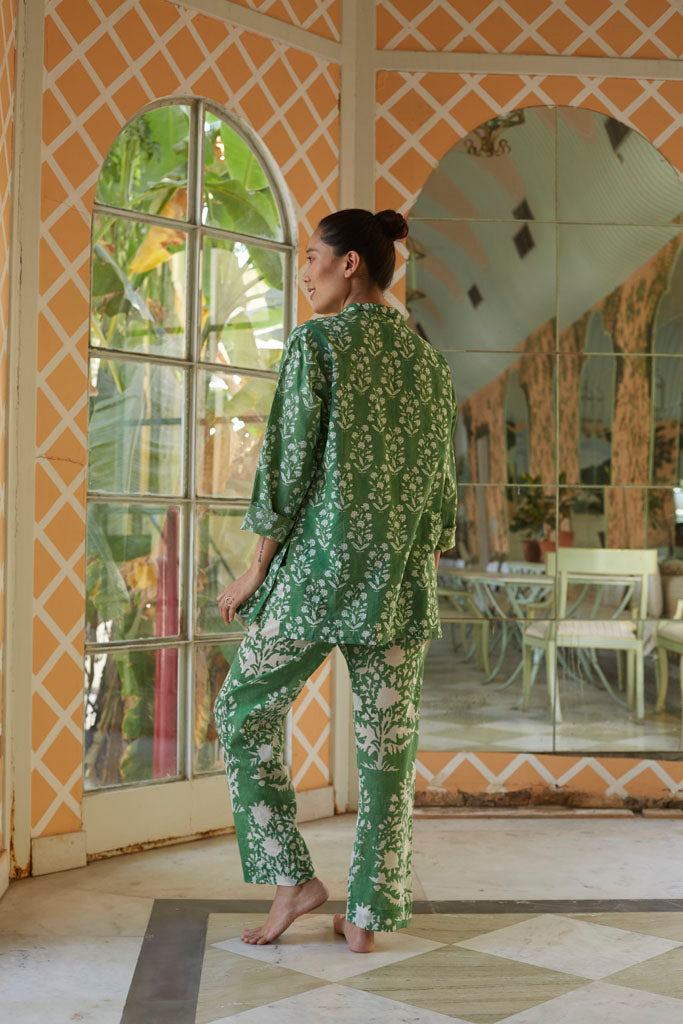 SIRENUSE CO-ORD SET OF 2 (EMERALD)