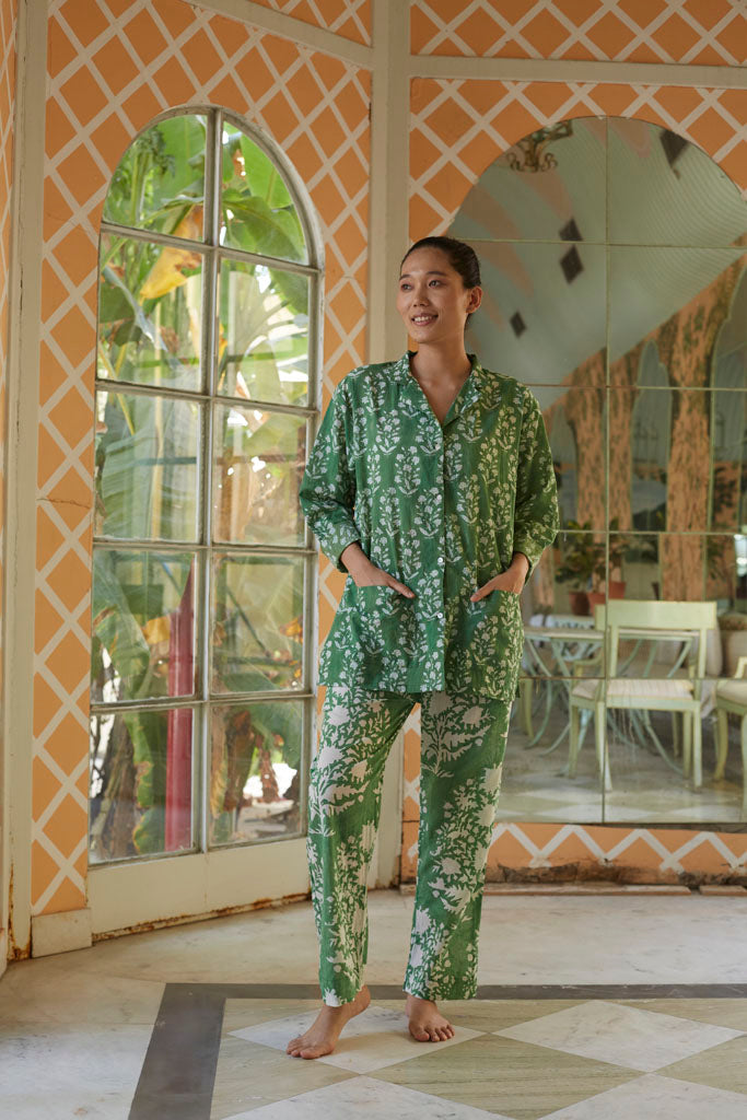 SIRENUSE CO-ORD SET OF 2 (EMERALD)