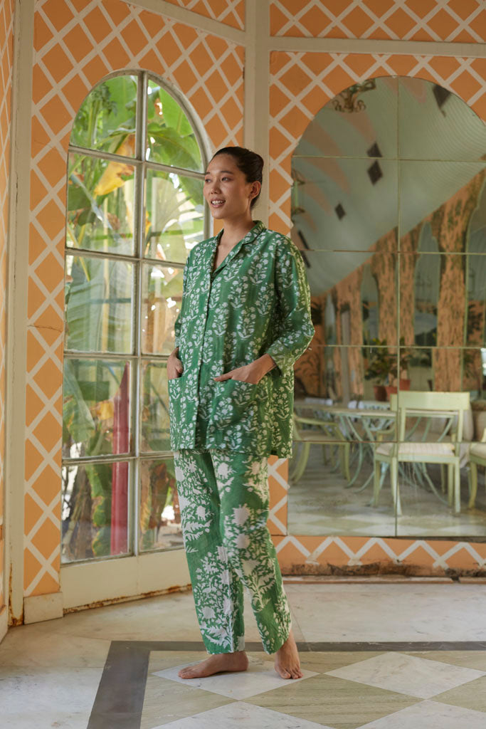 SIRENUSE CO-ORD SET OF 2 (EMERALD)