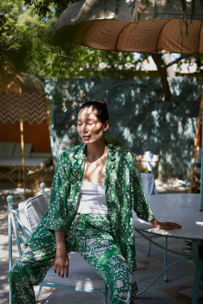 SIRENUSE CO-ORD SET OF 2 (EMERALD)