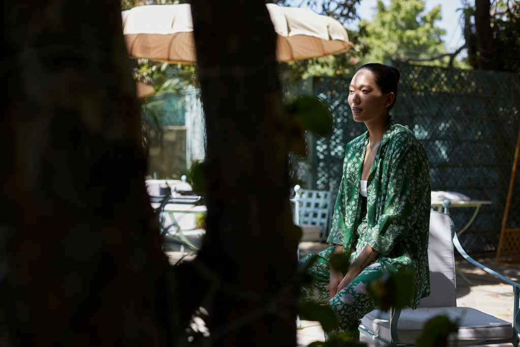 SIRENUSE CO-ORD SET OF 2 (EMERALD)