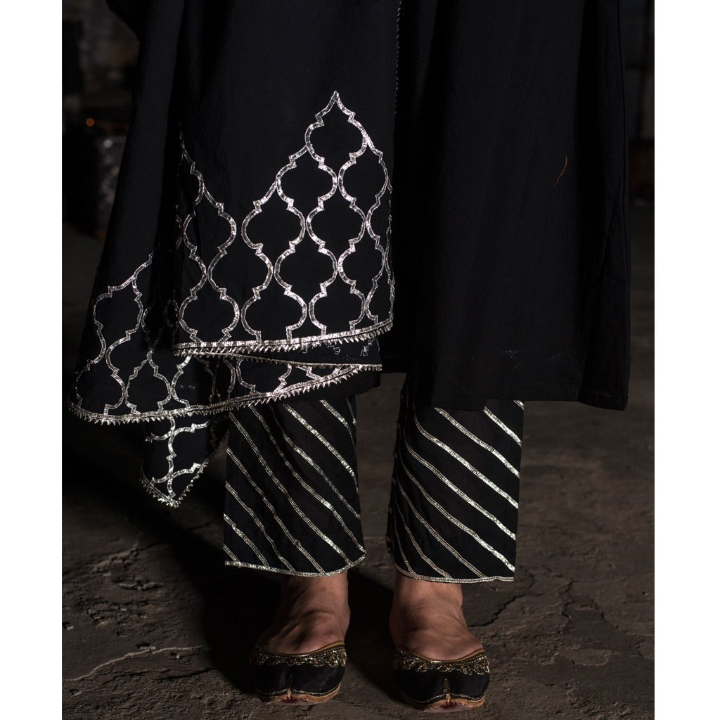 AADRA (Bottom-Black) - Tokree Shop Jaipur