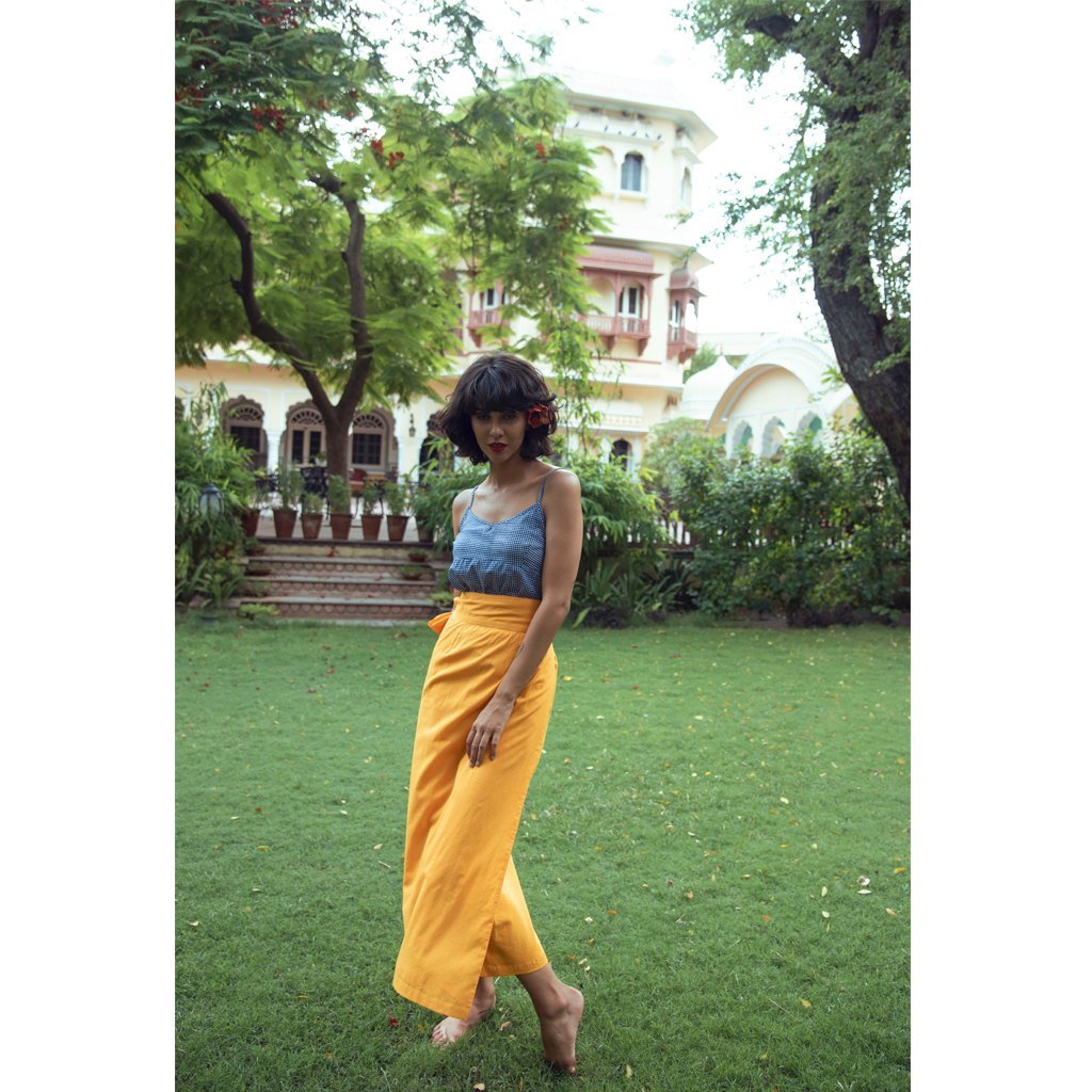 MANGUE WRAP SKIRT (Skirt-Mangue) - Tokree Shop Jaipur