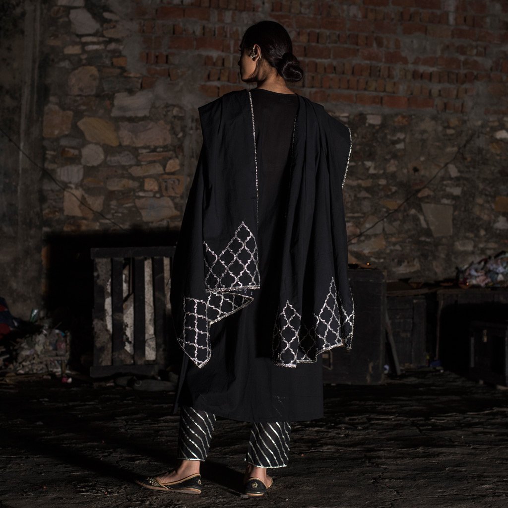 KAJRI (Kurta/Dress-Black) - Tokree Shop Jaipur