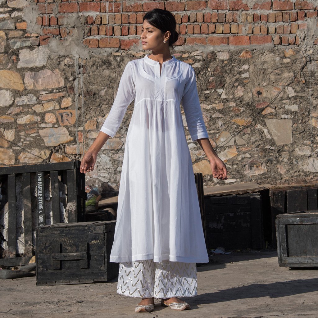 VARSHA (Kurta/Dress-White)