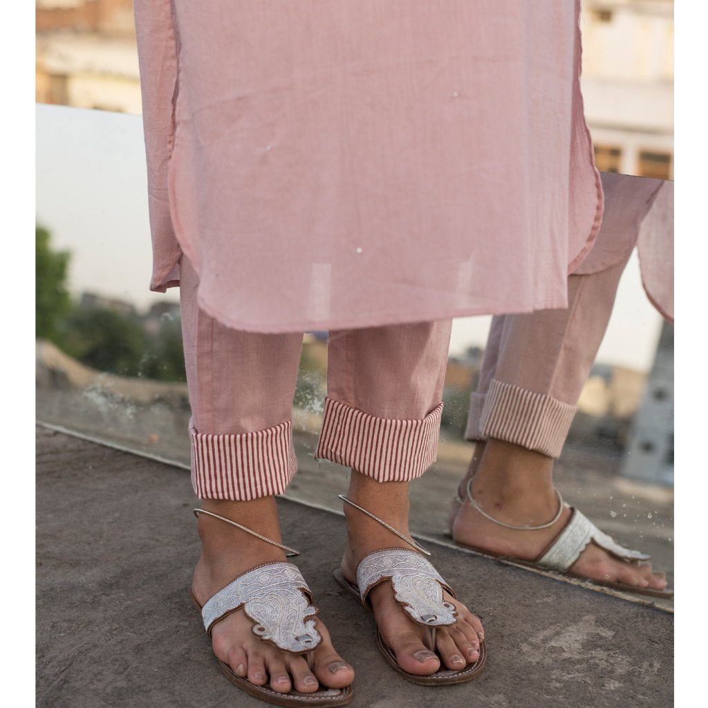 JAVED GULABI (Kurta/Dress-Old Rose) - Tokree Shop Jaipur