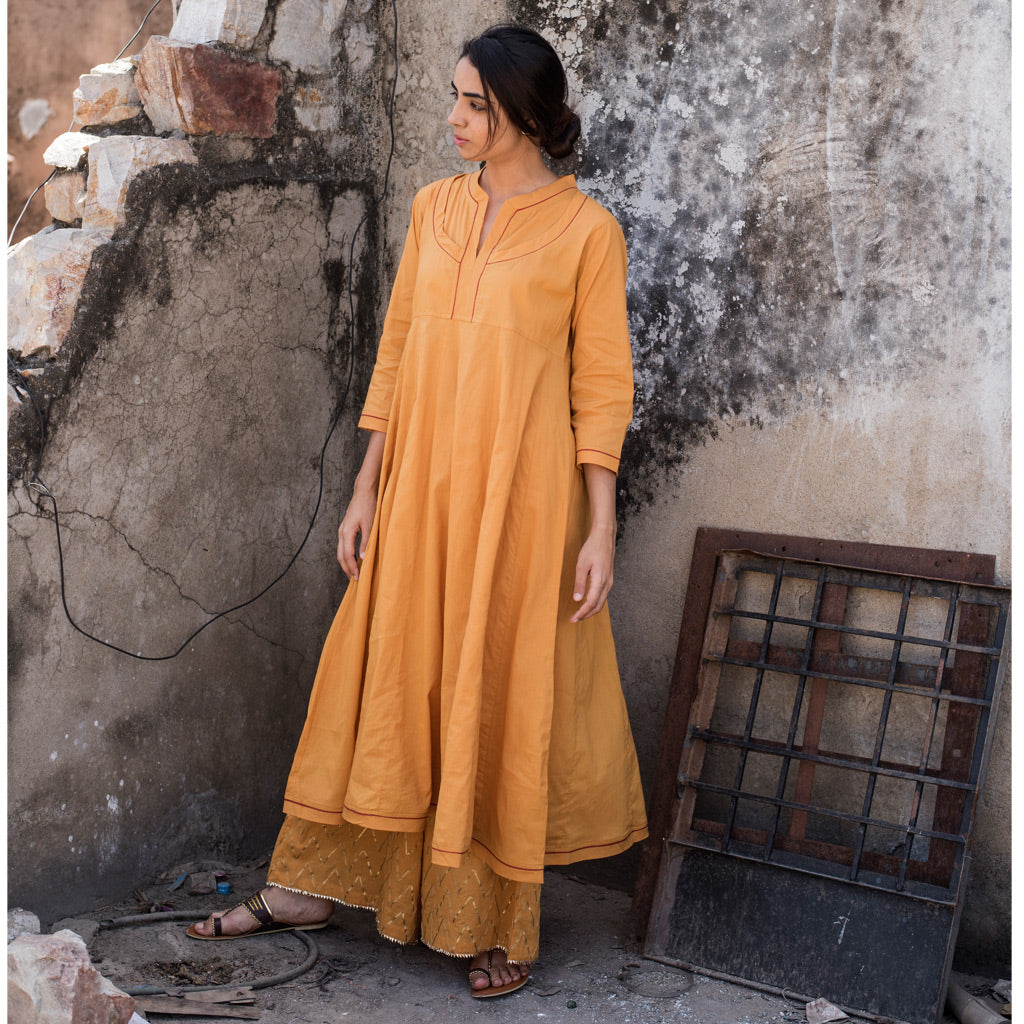 TAARIKA (Kurta/Dress-Haldi)