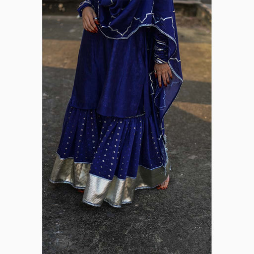 NEELIMA (Set of 3-Navy Blue) - Tokree Shop Jaipur