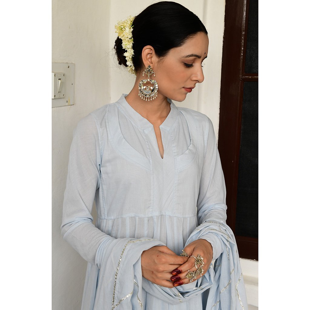 AABSHAAR (Set of 3-Sky Blue) - Tokree Shop Jaipur