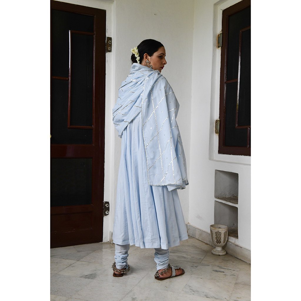 AABSHAAR (Set of 3-Sky Blue) - Tokree Shop Jaipur