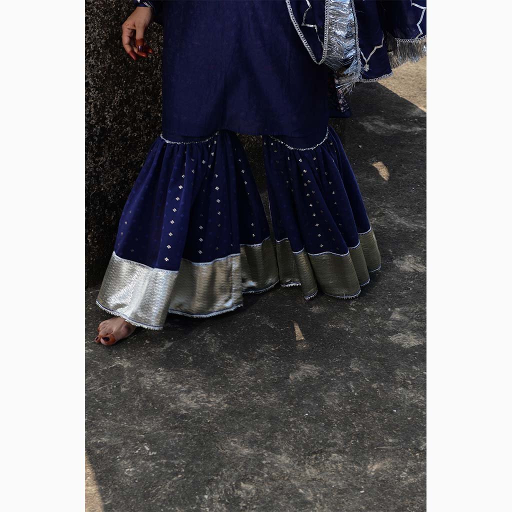 NEELIMA (Set of 3-Navy Blue) - Tokree Shop Jaipur