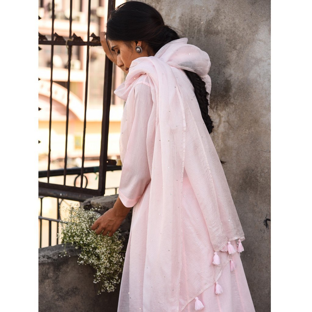 SAAKSHI (Kurta/Dress-Powder Pink)