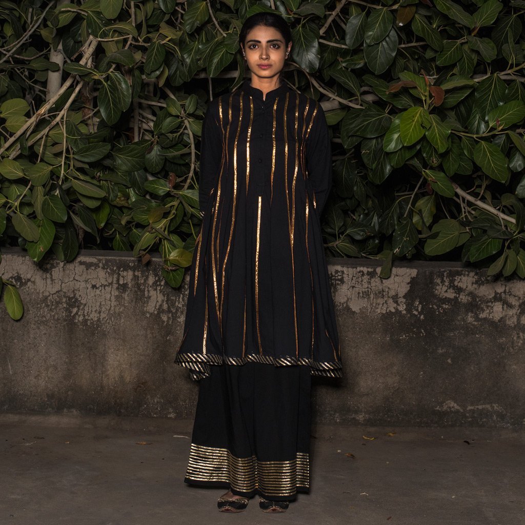 KAJAL (Pant/Pajama-Black) - Tokree Shop Jaipur