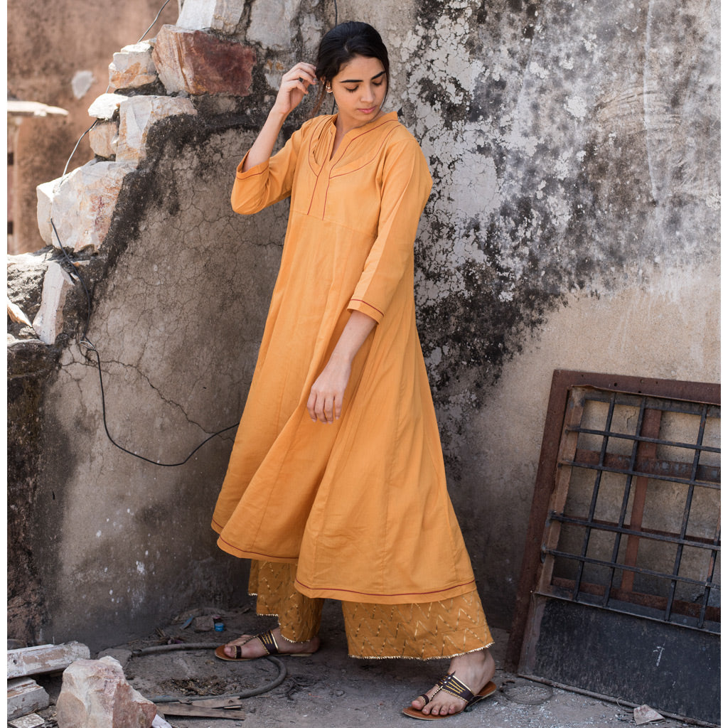 TAARIKA (Kurta/Dress-Haldi)