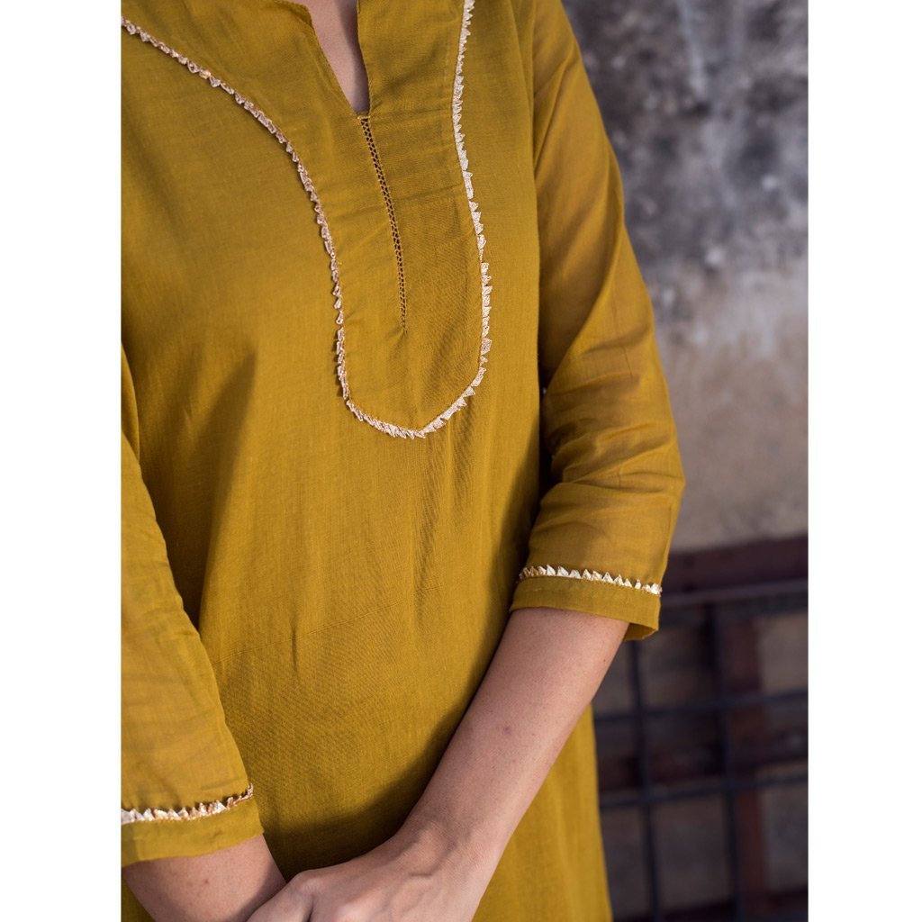 SIDDHI (Kurta/Dress-Mustard)