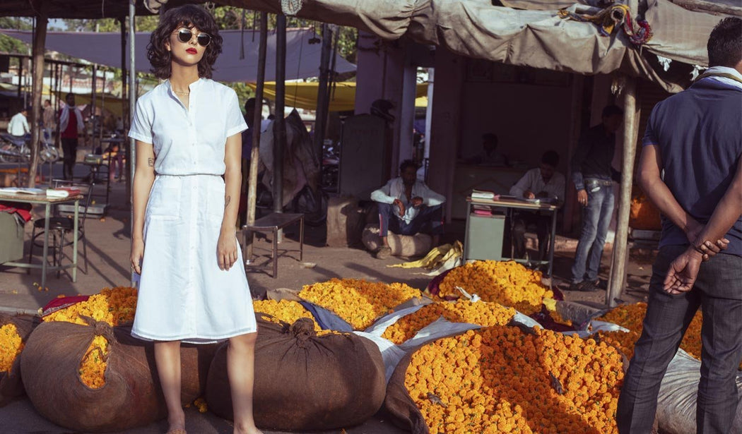 WHITE SHIRT (Dress-White) - Tokree Shop Jaipur