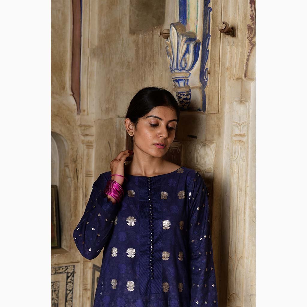 INDRANEEL (Set of 3-Royal Blue) - Tokree Shop Jaipur