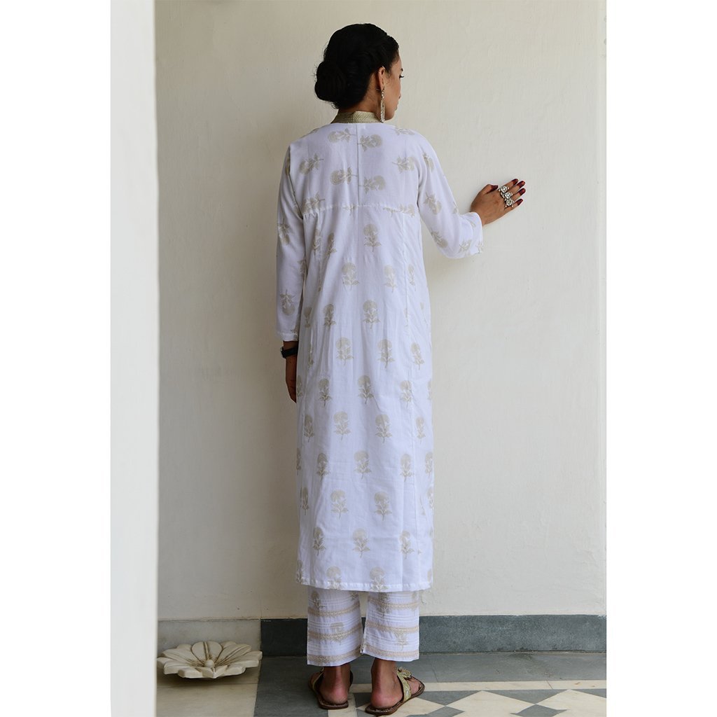 AHILYA (Set of 3-White) - Tokree Shop Jaipur