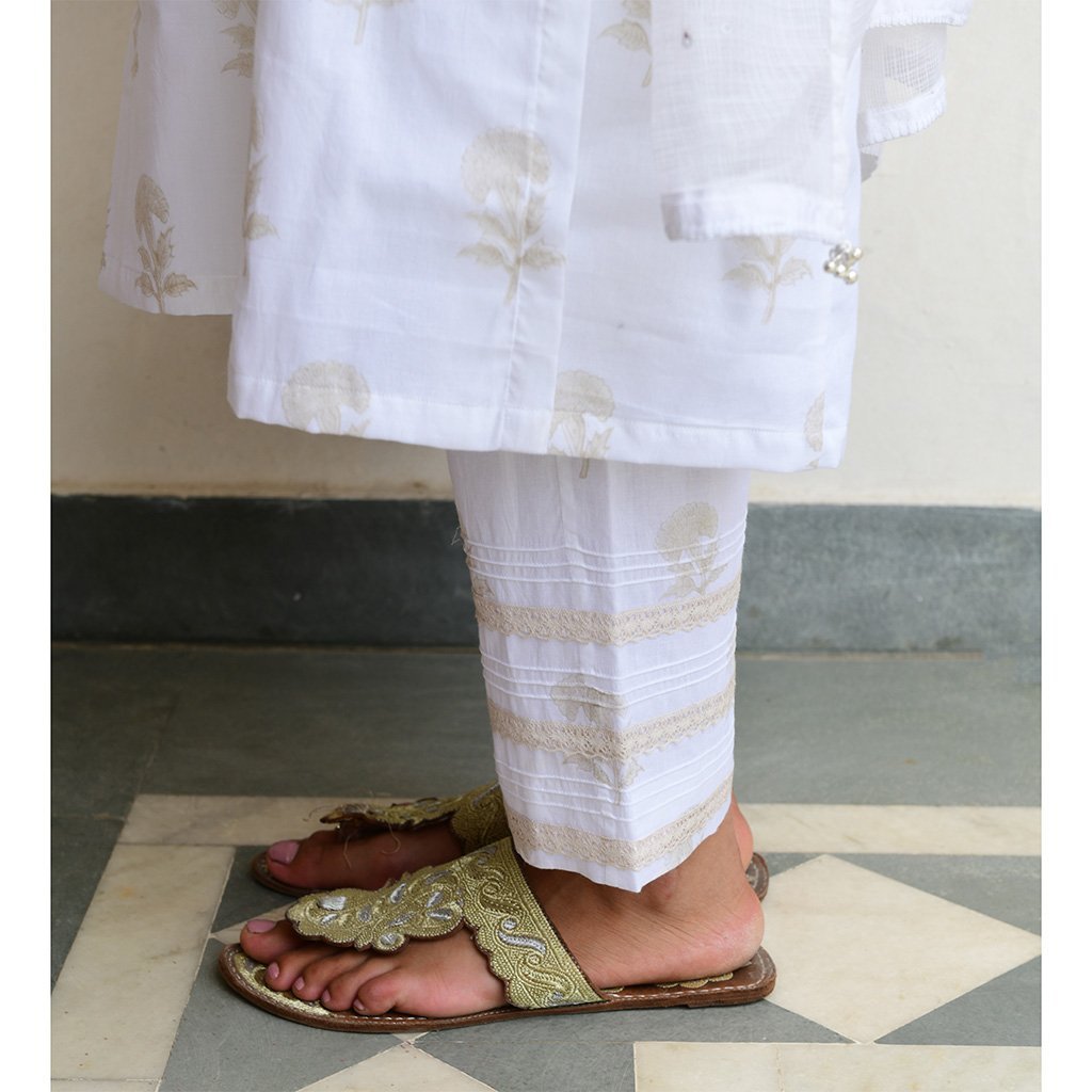 AHILYA (Set of 3-White) - Tokree Shop Jaipur