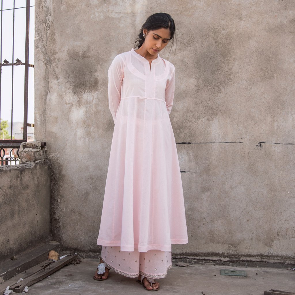 SAAKSHI (Kurta/Dress-Powder Pink)