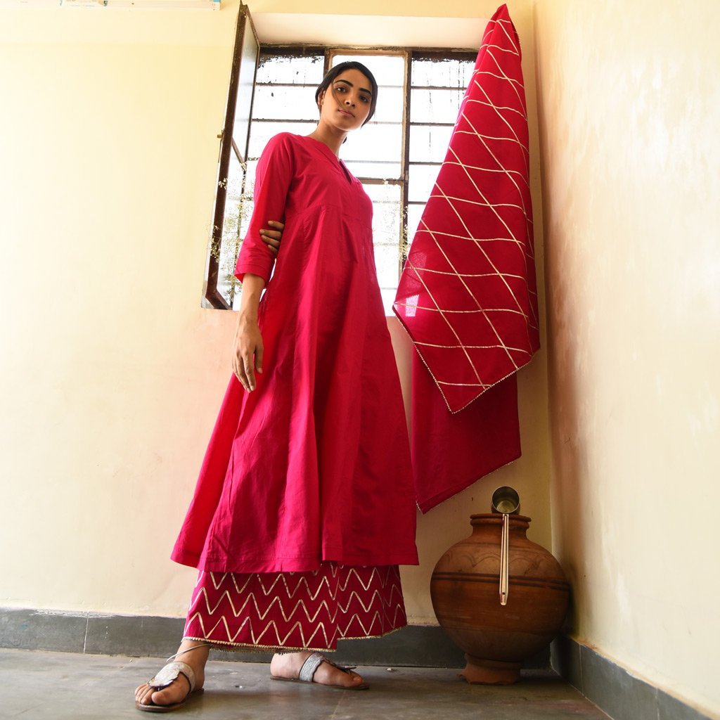 RANI (Dupatta-Rani Pink)