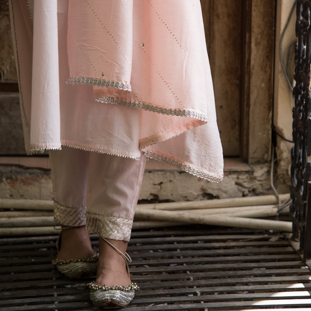 RITIKA (Pant/Pajama-Powder Pink)