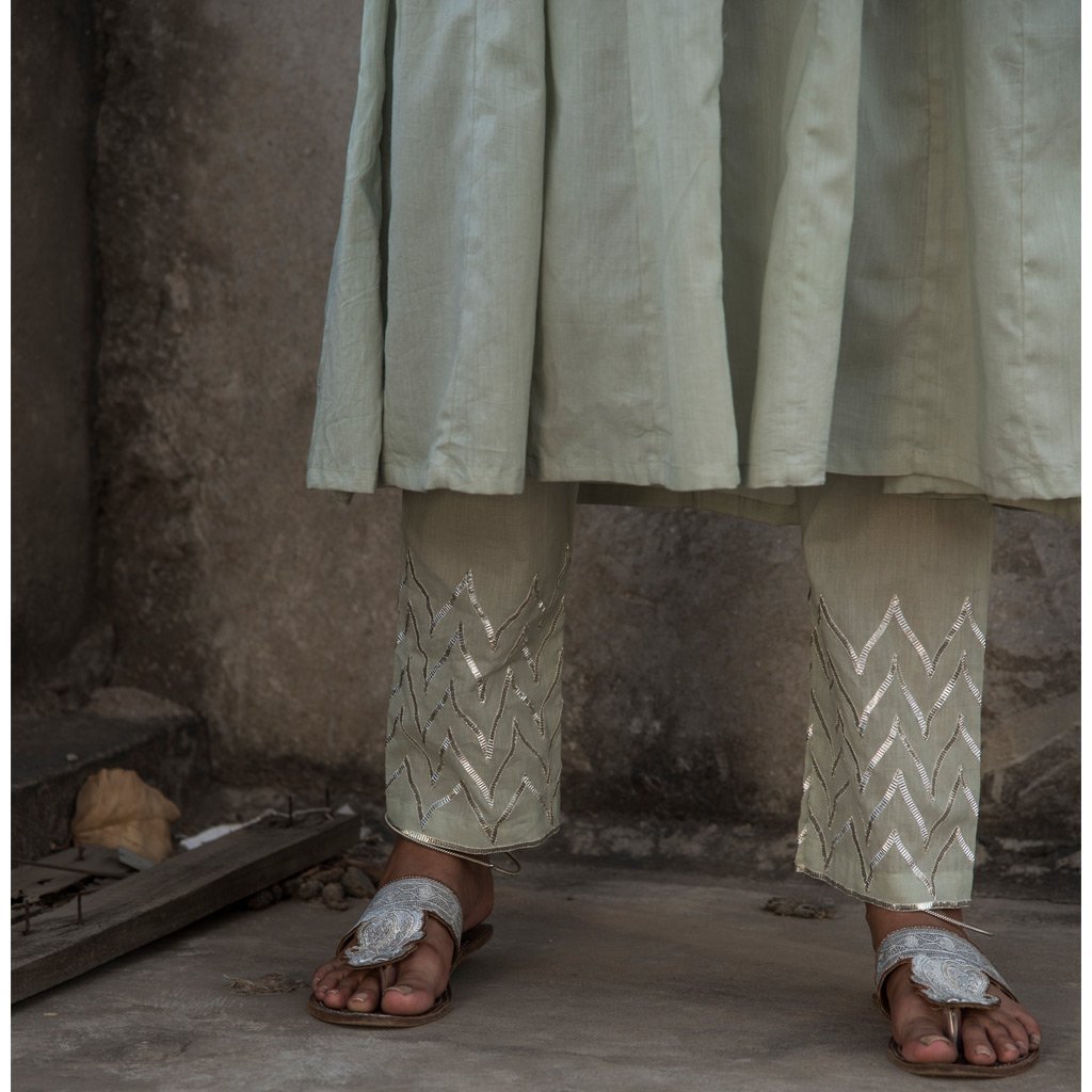 PAAKHI (Pant/Pajama-Sage Green)