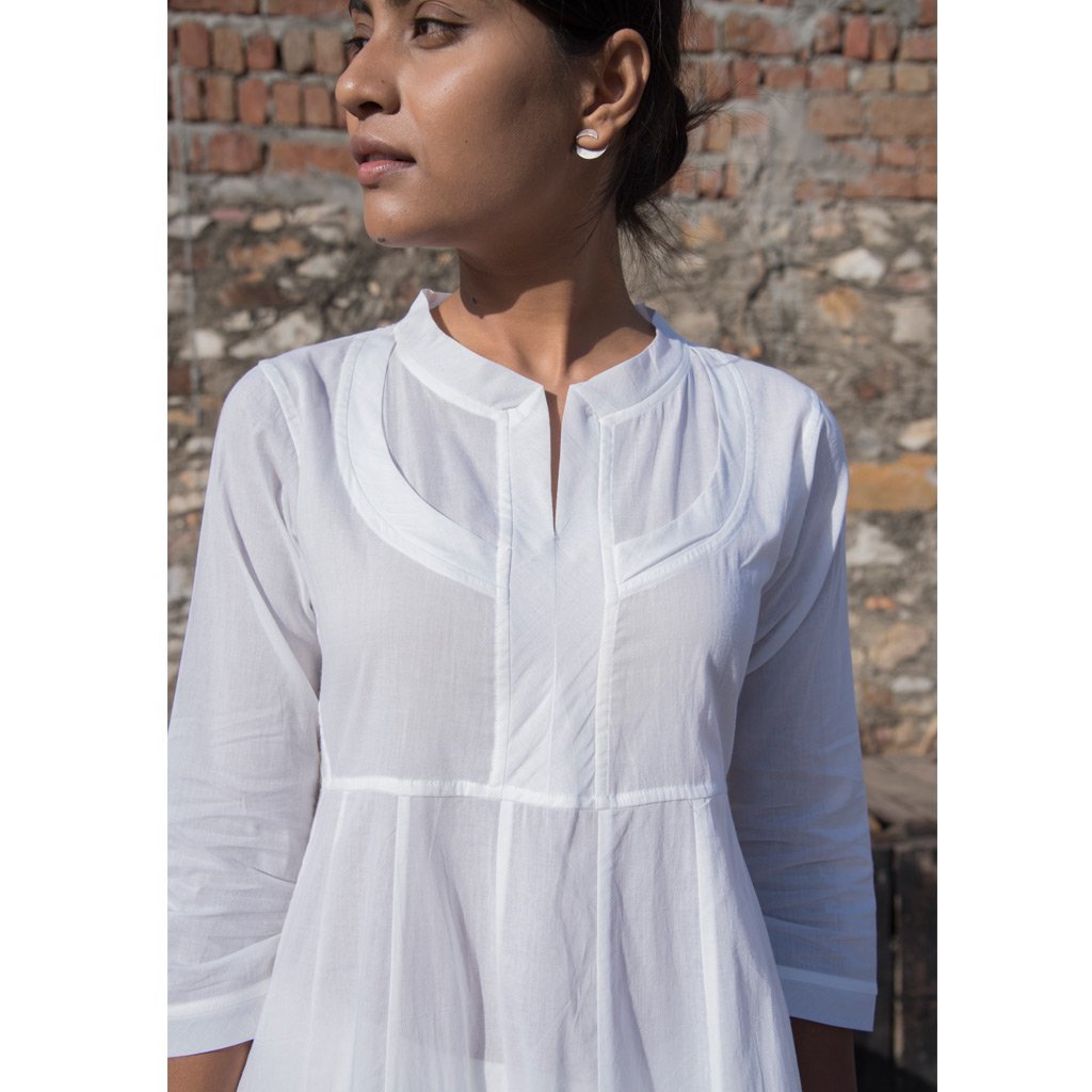 VARSHA (Kurta/Dress-White)