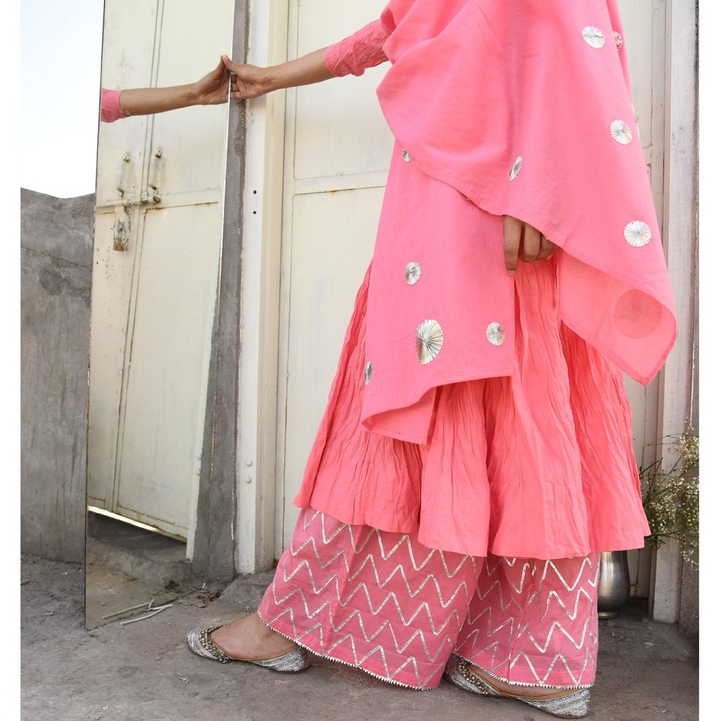 HAMSIKA (Kurta/Dress-Pink) - Tokree Shop Jaipur