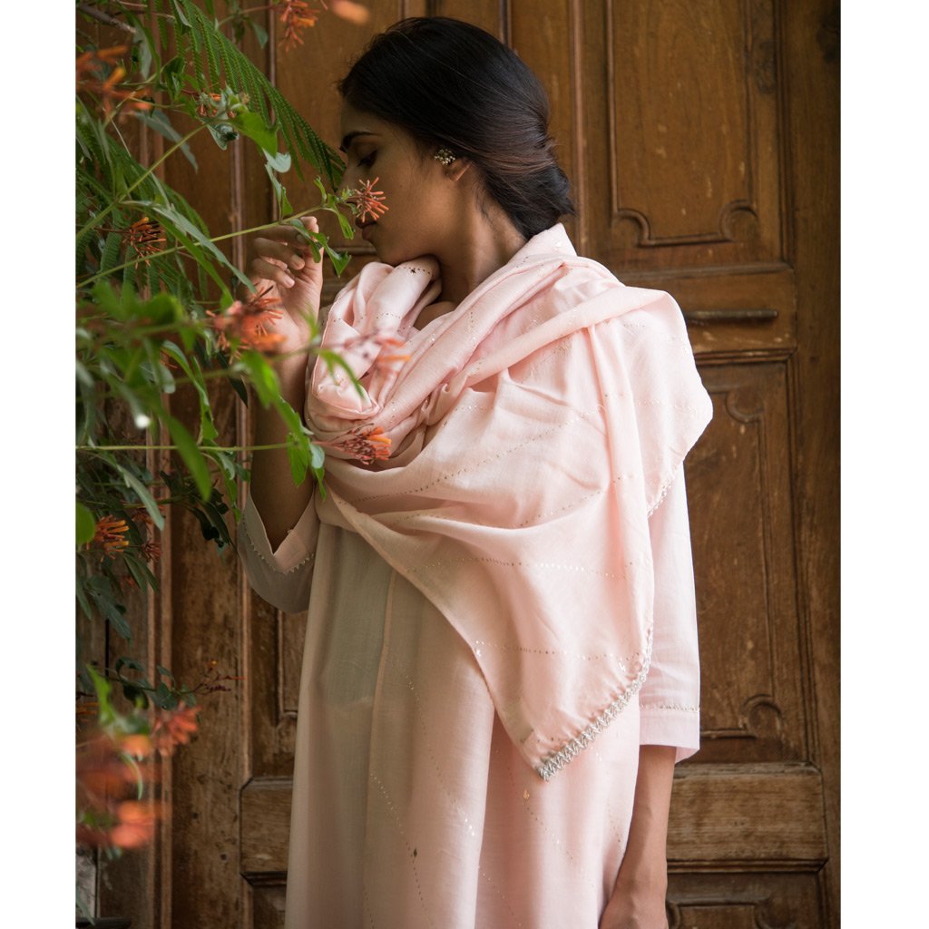 RAGINI (Kurta/Dress-Powder Pink)