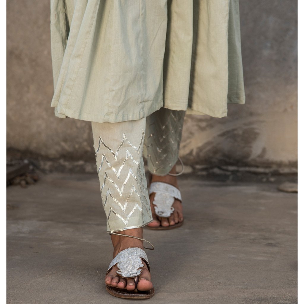 PAAKHI (Pant/Pajama-Sage Green)