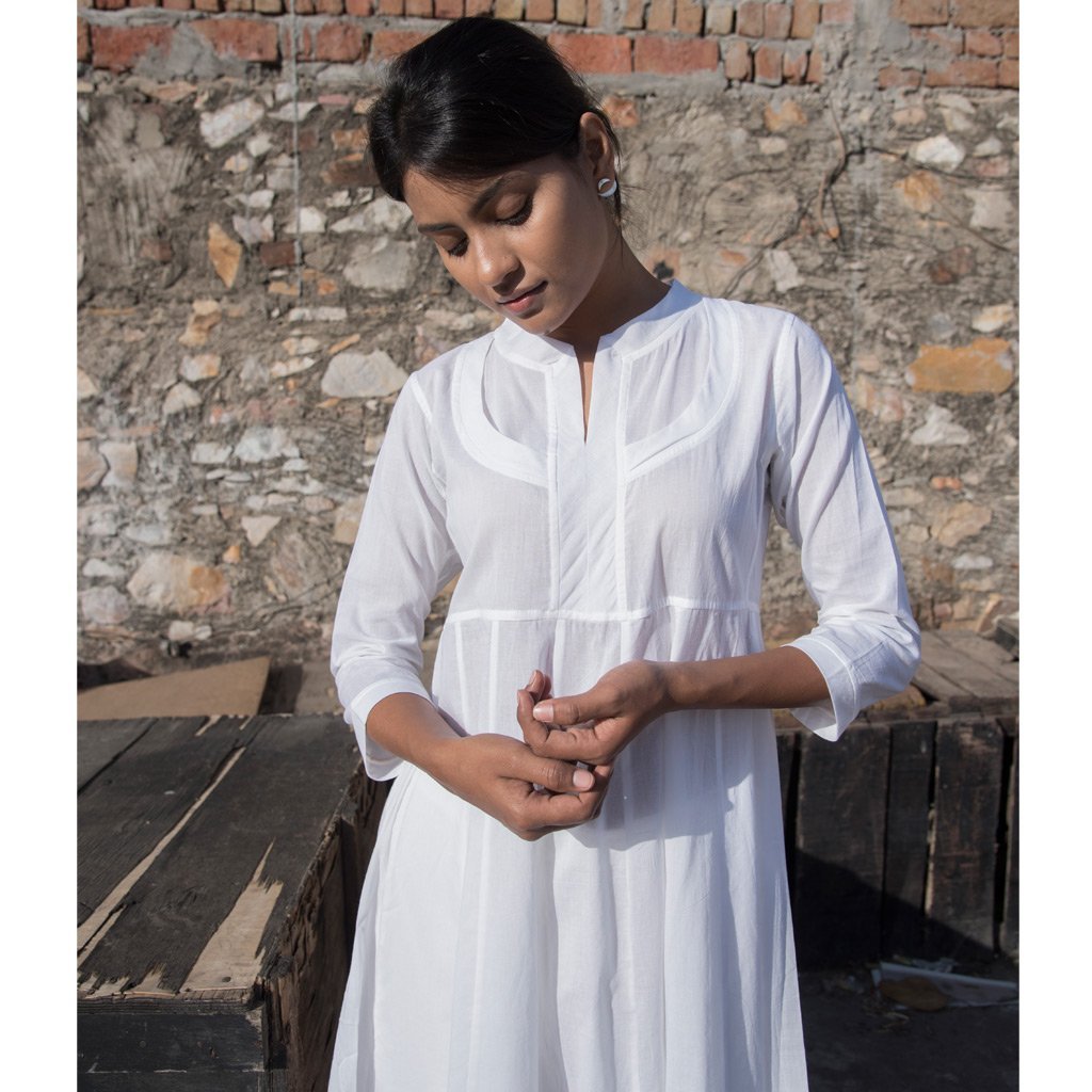 VARSHA (Kurta/Dress-White)