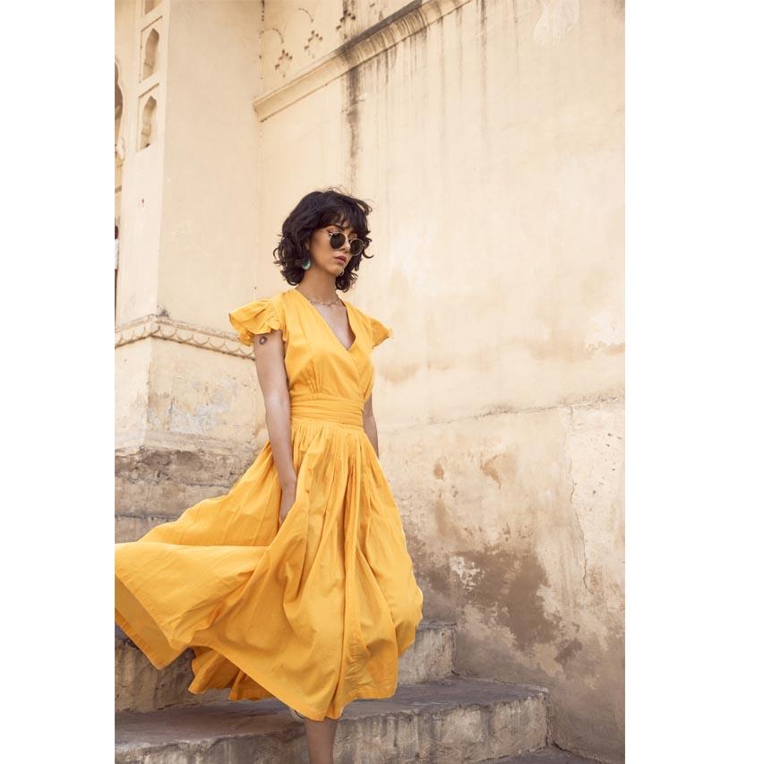 MANGUE SUNDRESS (Dress-Mangue) - Tokree Shop Jaipur