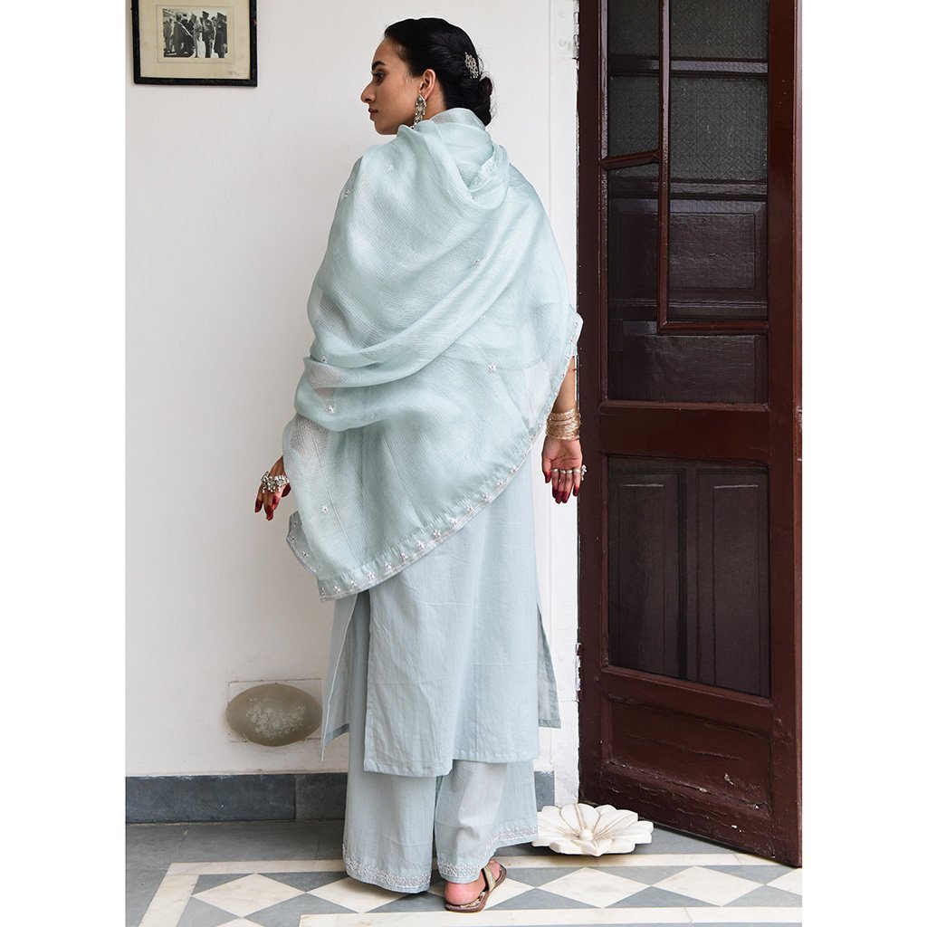 TIFLI (Set of 3-Sea Foam) - Tokree Shop Jaipur