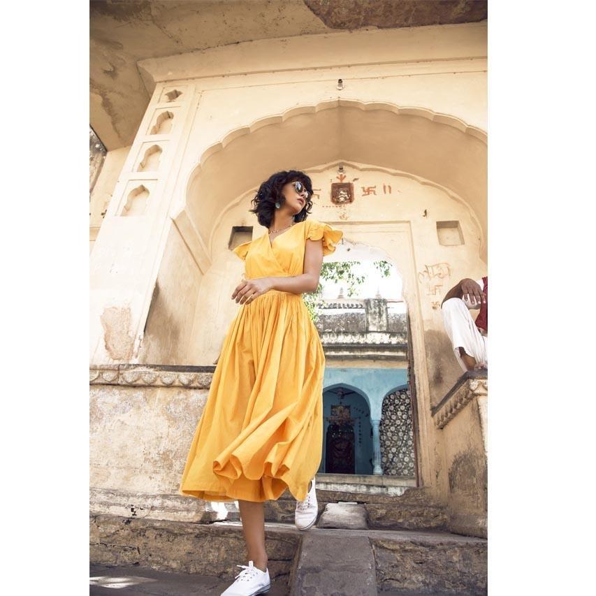 MANGUE SUNDRESS (Dress-Mangue) - Tokree Shop Jaipur