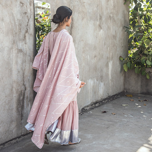 NISHA (Dupatta-Old Rose)