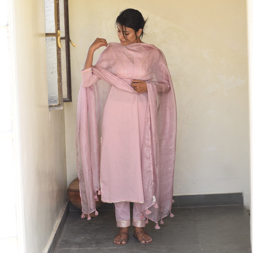 MEENA (Kurta/Dress-Old Rose)