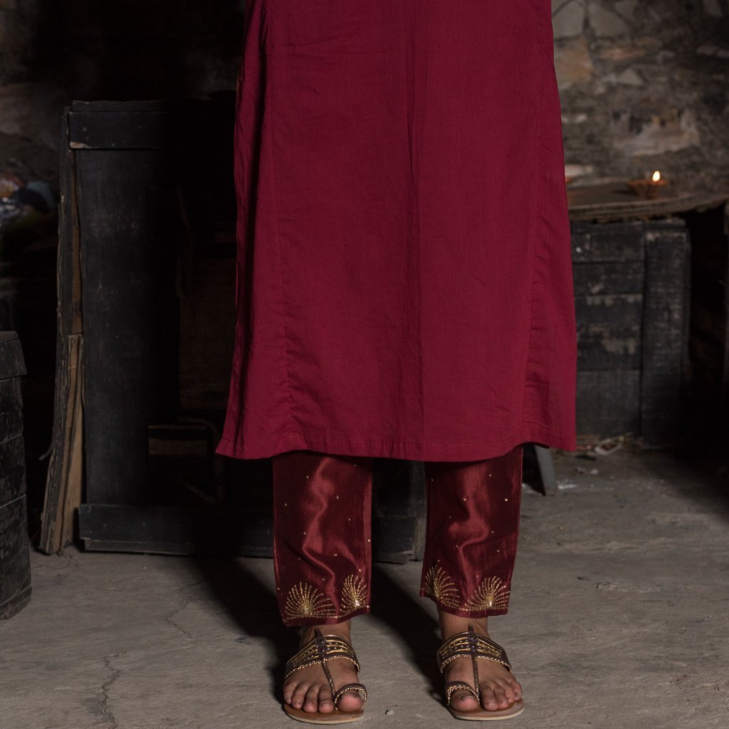 SOORAJMUKHI (Pant-Maroon)