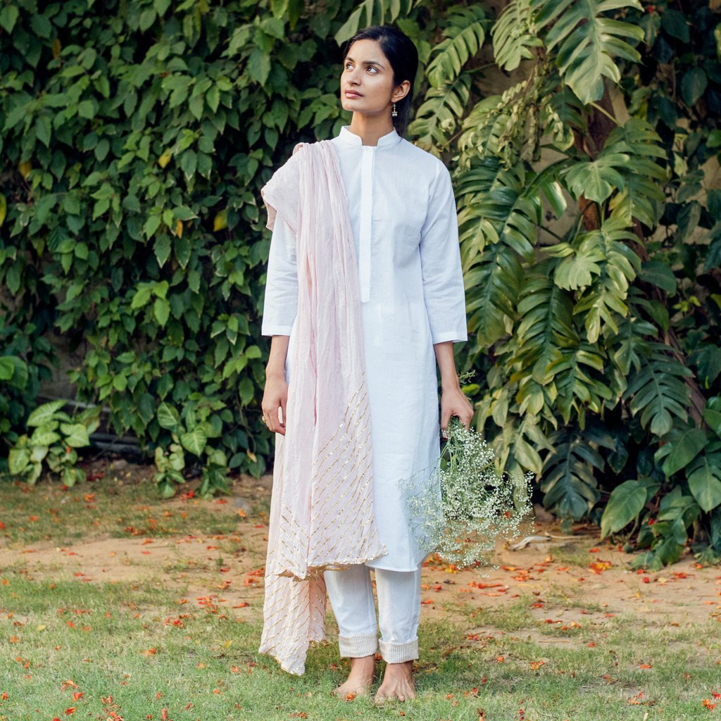 JAVED CHAMPA (Kurta/Dress-White)