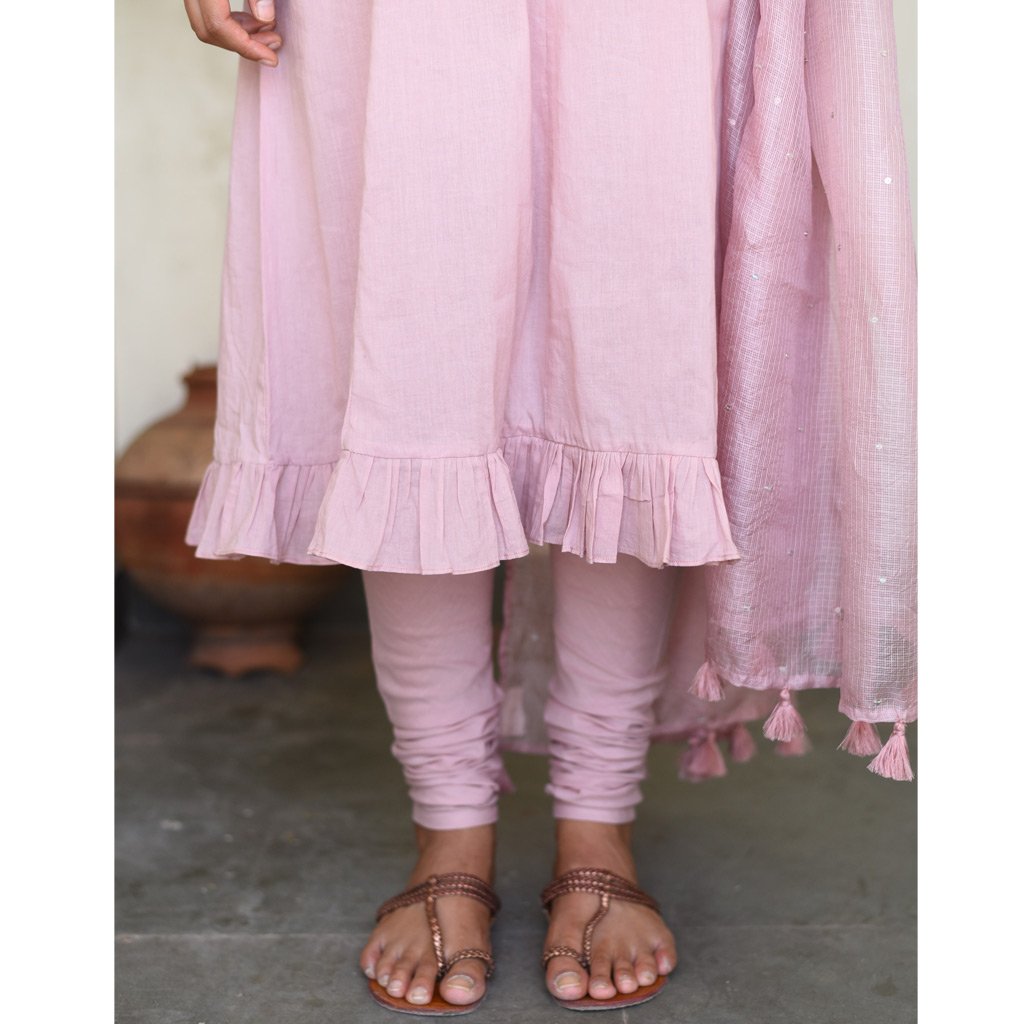 KALYAANI (Kurta/dress-Old Rose) - Tokree Shop Jaipur