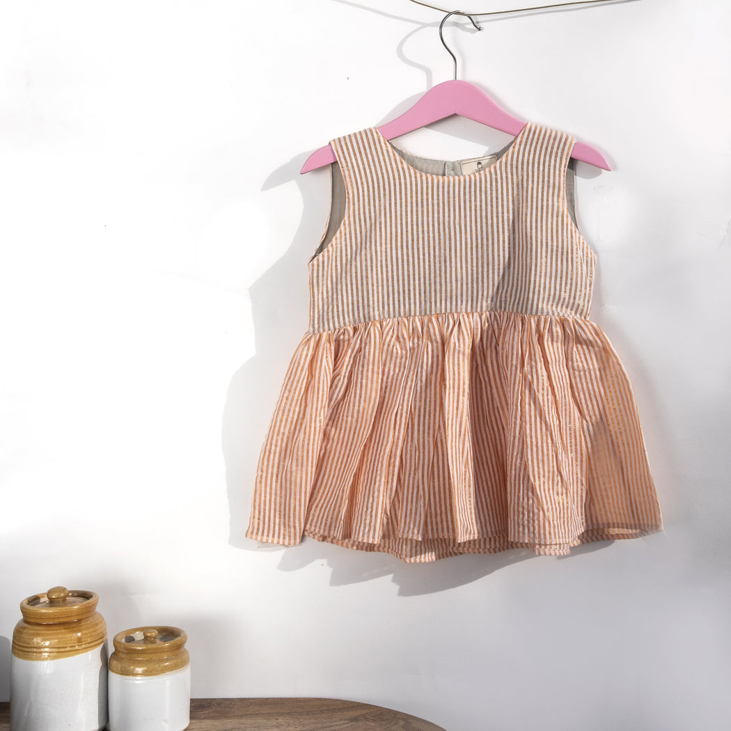 Peachy Babydoll Top  (KIDS-GIRLS) - Tokree Shop Jaipur