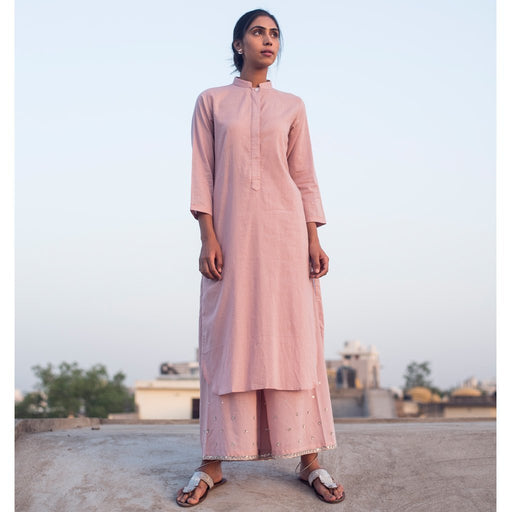 JAVED GULABI (Kurta/Dress-Old Rose) - Tokree Shop Jaipur